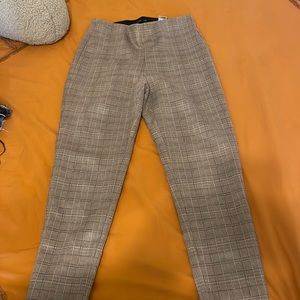 Zara plaid ankle pants